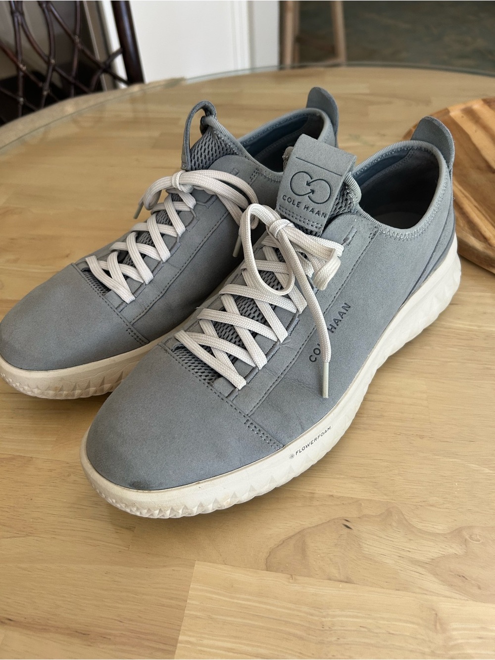 Cole Haan Zerogrand C36324 Light Gray FLOWERFOAM Men's Casual Sneakers size 11